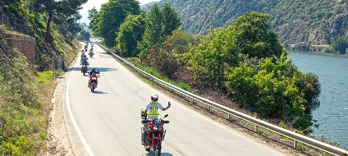 Voyage en moto au coeur du Portugal